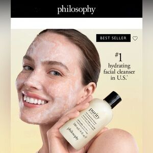 • Philosophy Purity • One Step Facial Cleanser • NEW NWT